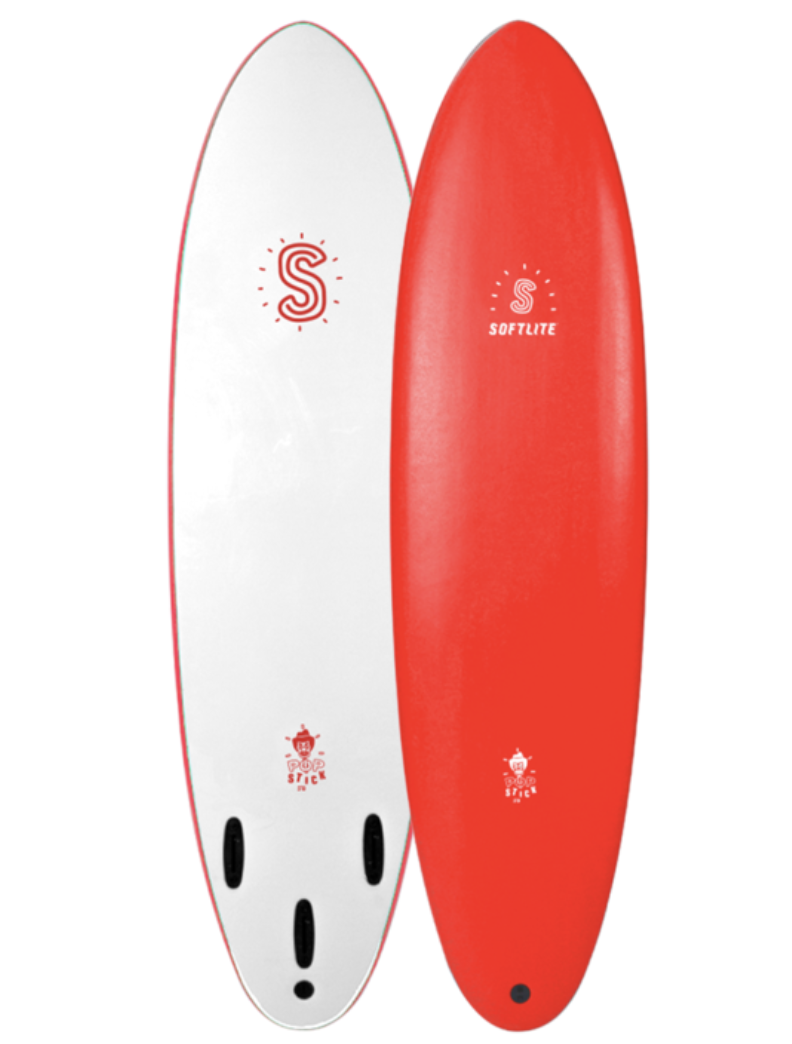 PLANCHE DE SURF EN MOUSSE SOFTLITE POP STICK 6'6
