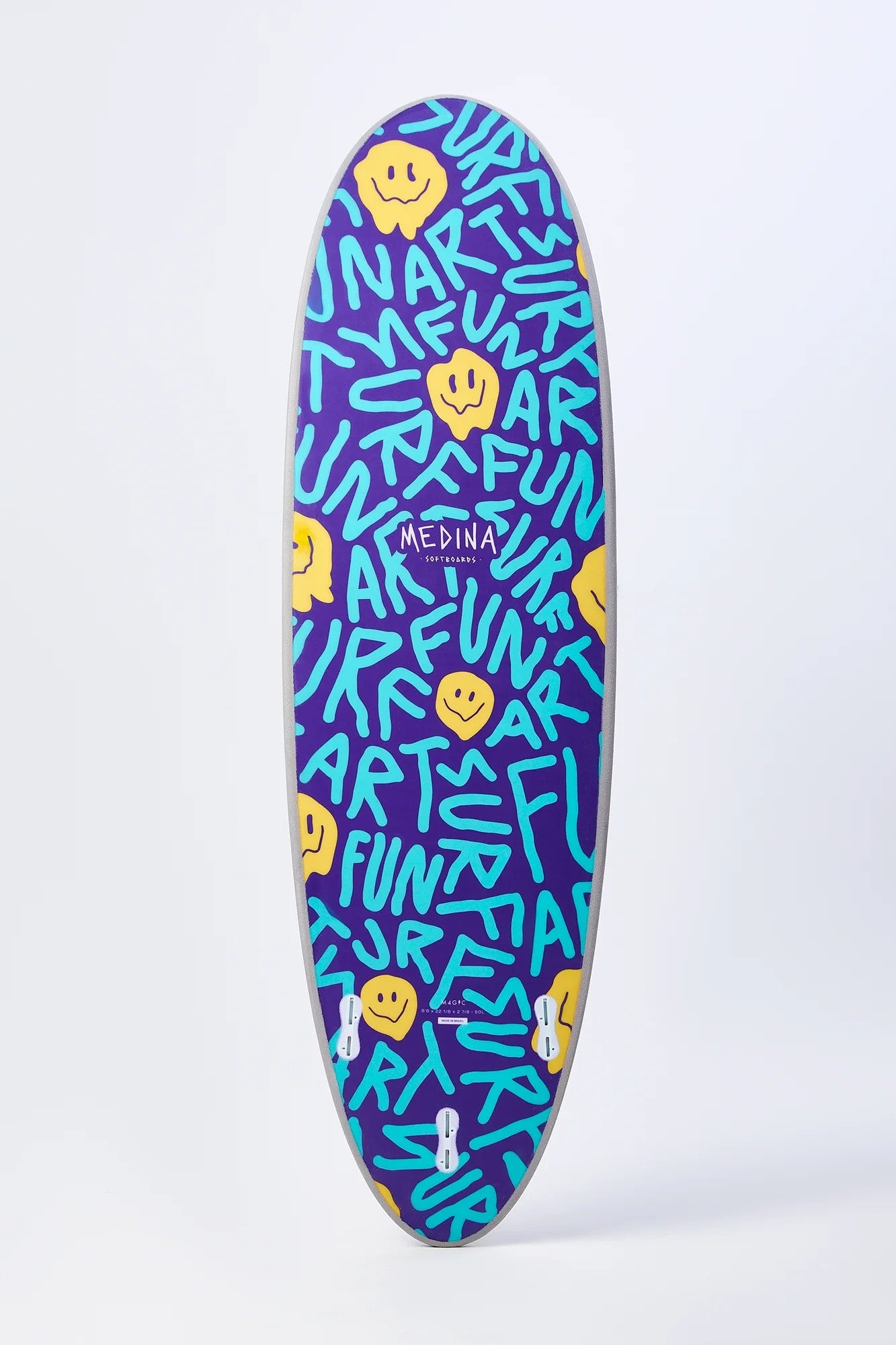 Planche De Surf En Mousse Medina Softboards Smile 6'6