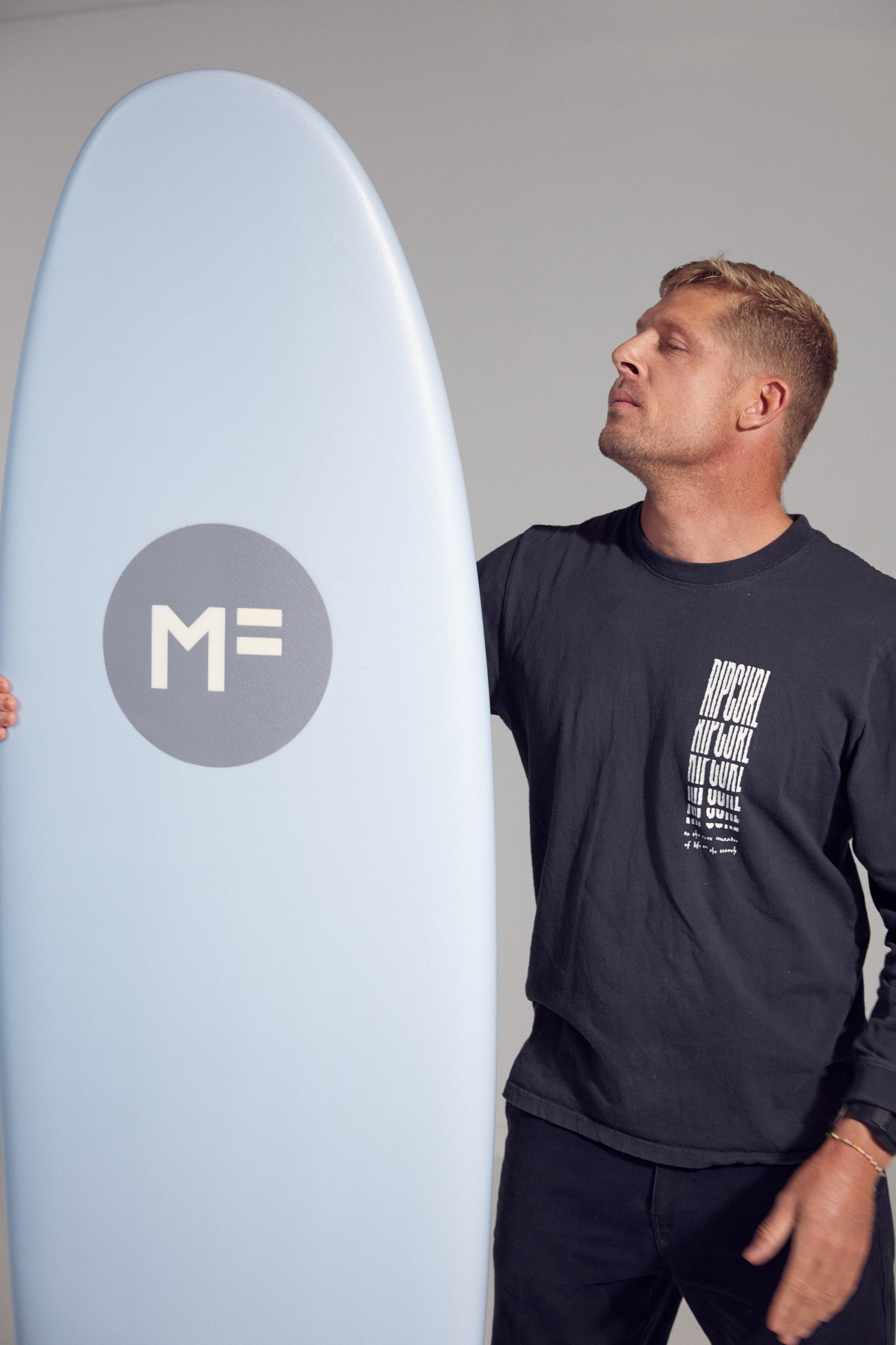 Planche De Surf En Mousse MF Beastie Sky Blue Futures 7'0 50,05L