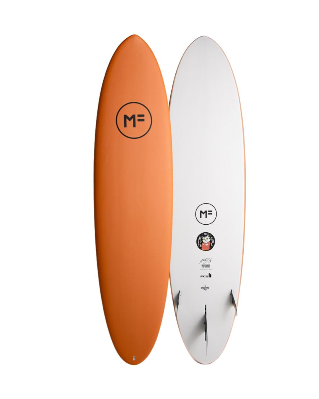 Planche De Surf En Mousse MF Alley Cat 7'6 Orange FUTURES
