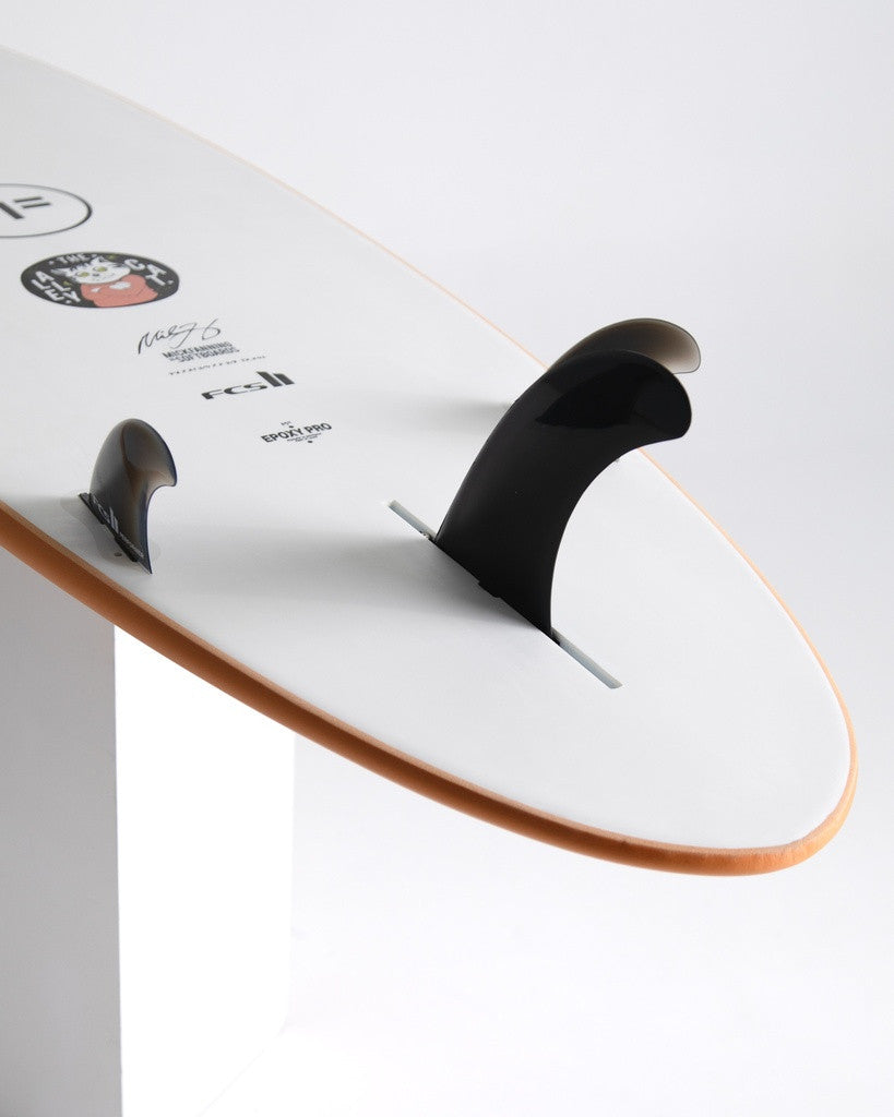 Planche De Surf En Mousse MF Alley Cat 7'6 Orange FUTURES
