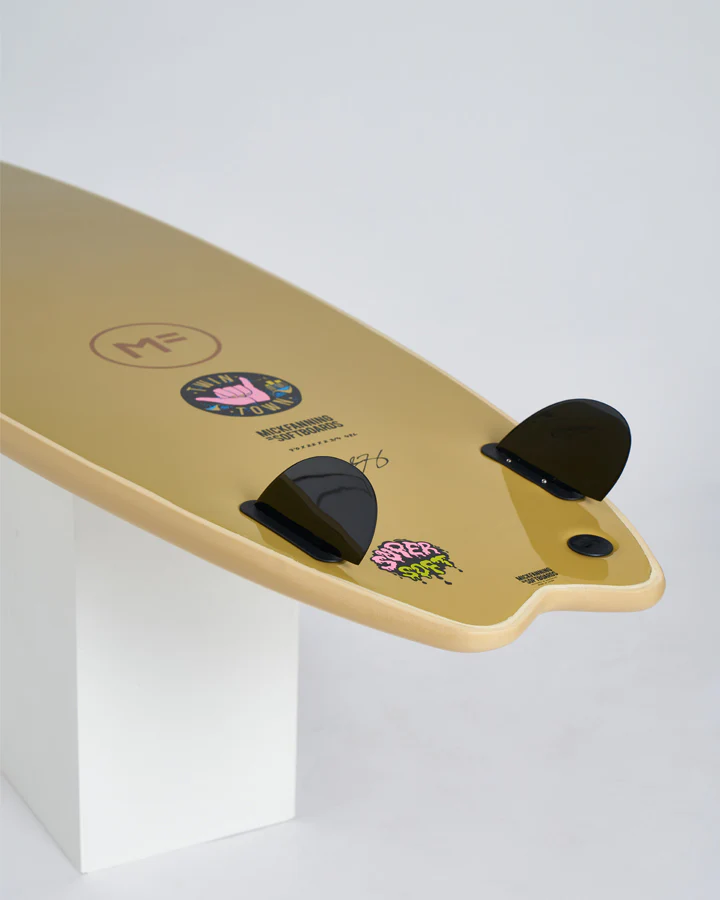 Planche De Surf En Mousse MF Softboards Twin Town Soy 7'6