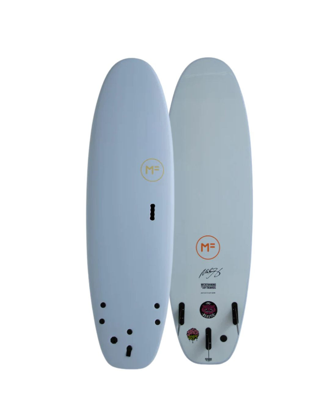 Planche De Surf En Mousse MF Beastie Super Soft Sky Blue 7'0 50,05L