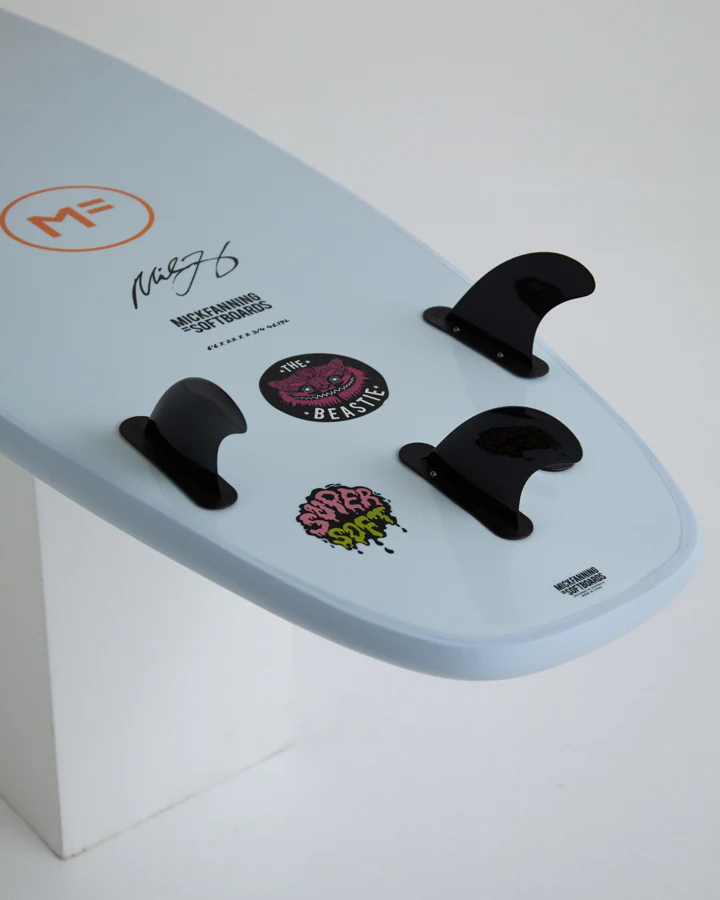 Planche De Surf En Mousse MF Beastie Sky Blue 7'6 57,51L