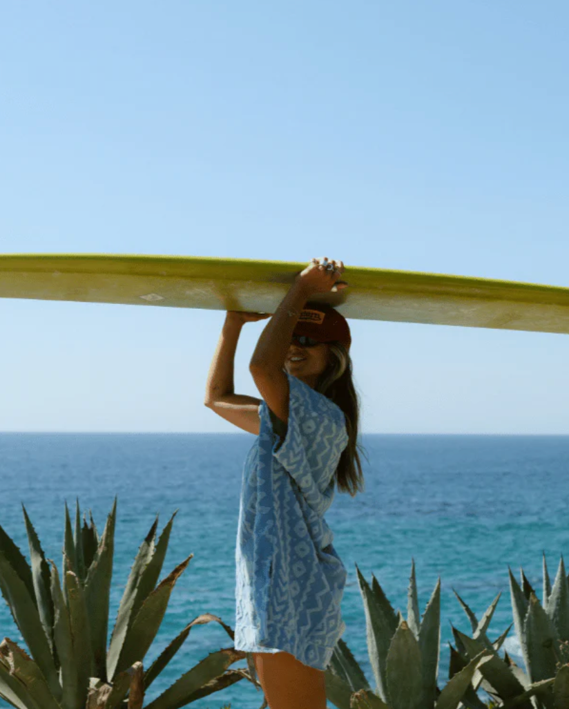 poncho SAND CLOUD Swimming Turtles Cover Up