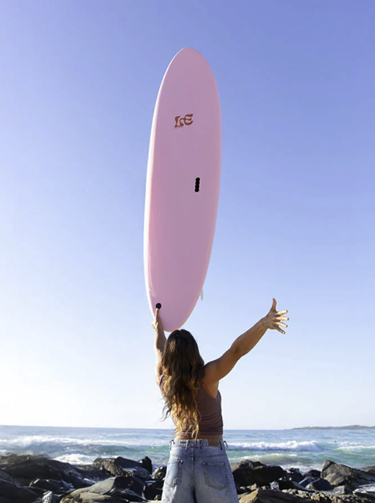 Planche de surf en mousse MF x Laura Sugar Glider Super Soft 7'6