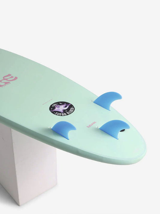 Planche de surf en mousse MF x Laura Sugar Glider Super Soft 7'6
