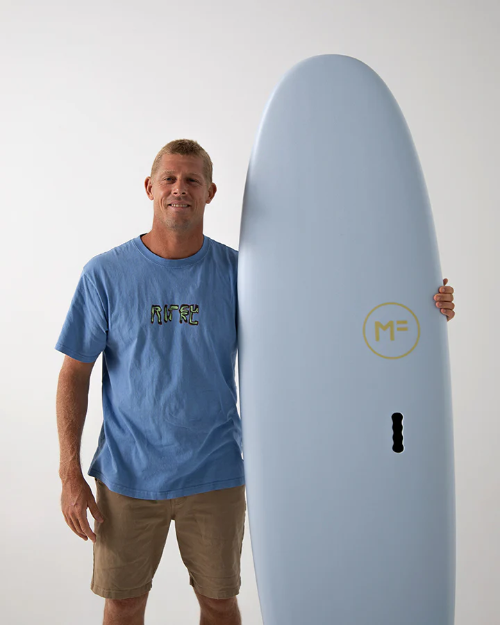 Planche De Surf En Mousse MF Beastie Sky Blue 7'6 57,51L