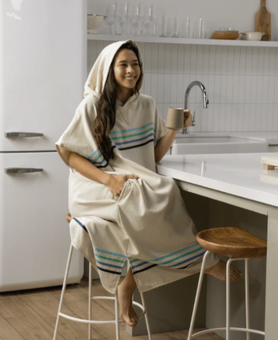 SAND CLOUD Classic Stripe Poncho