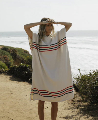 SAND CLOUD Classic Stripe Poncho