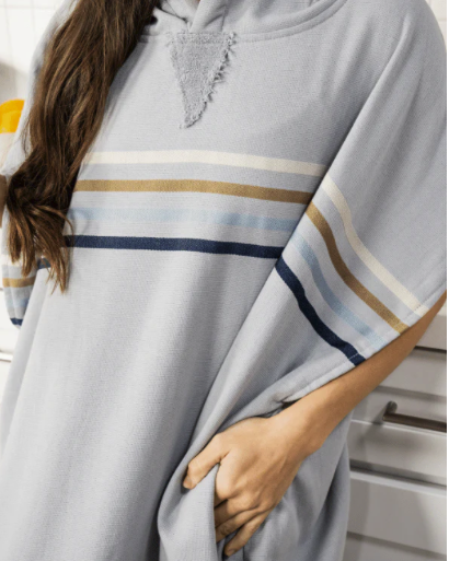 SAND CLOUD Classic Stripe Poncho