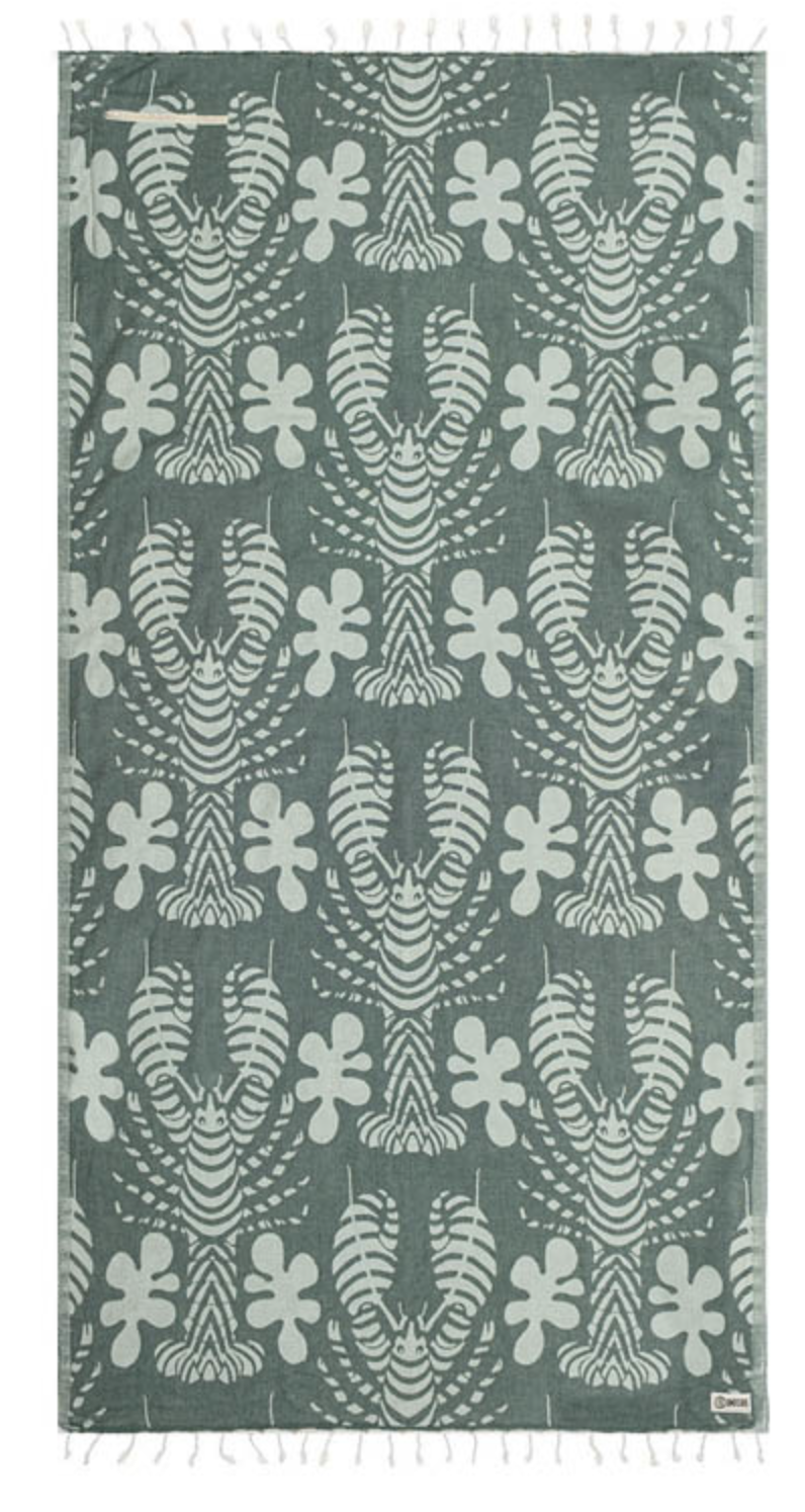 BEACH TOWEL SAND CLOUD Lumen With Zipper Pocket