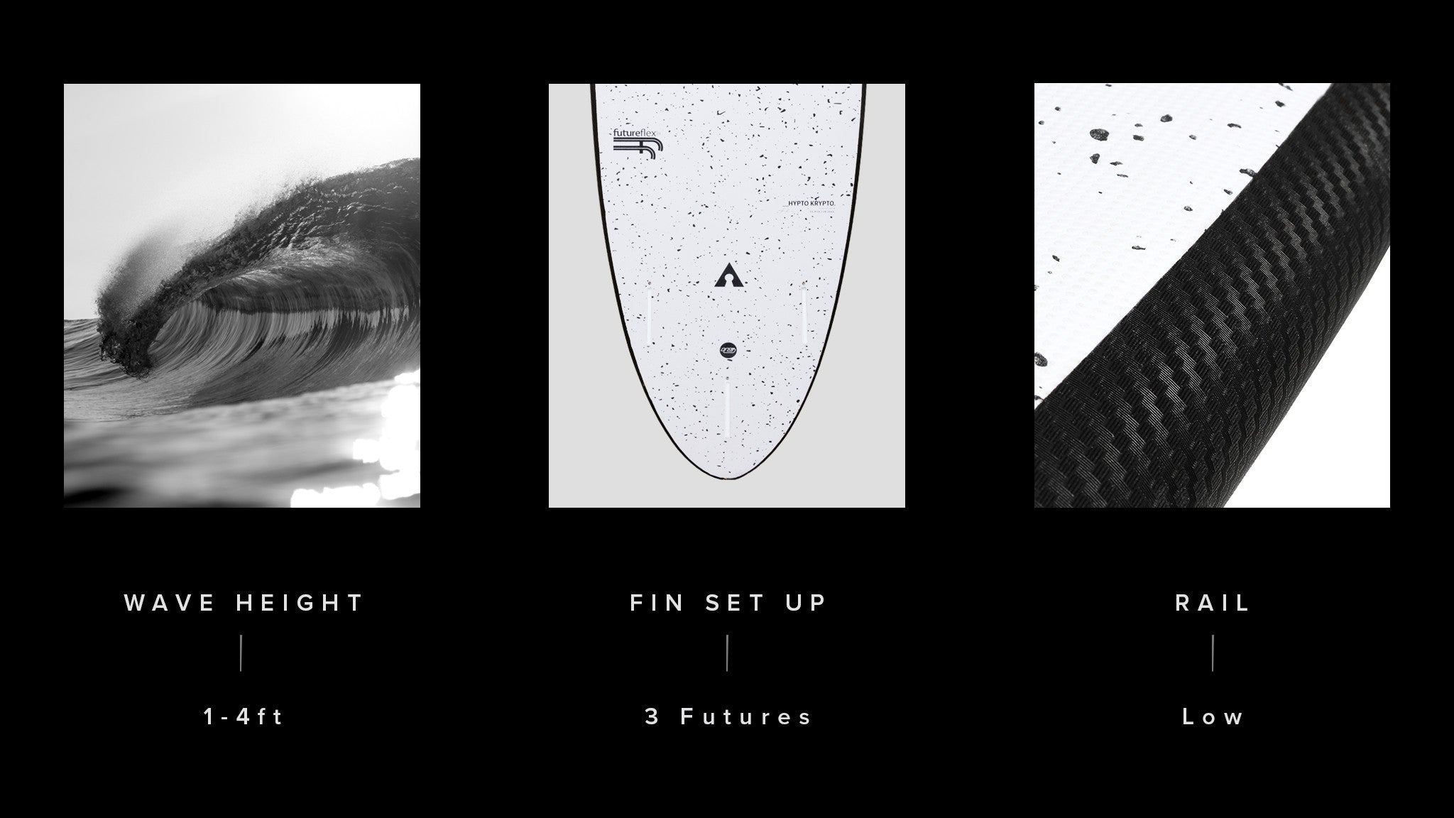 PLANCHE DE SURF EN MOUSSE HAYDEN SHAPES HYPTO KRYPTO FUTUREFLEX SOFT