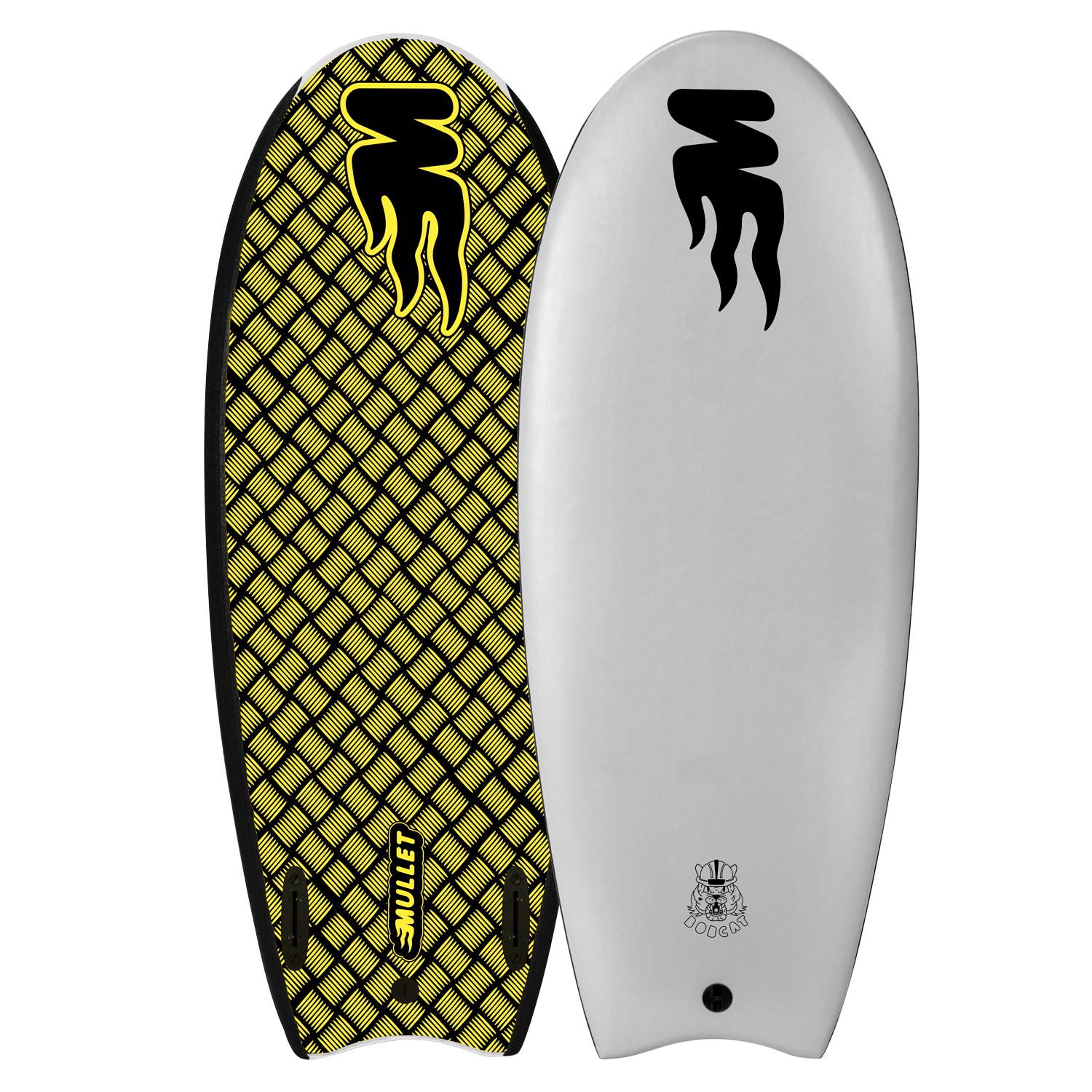 Planche De Surf En Mousse Mullet Bob Cat 4'8