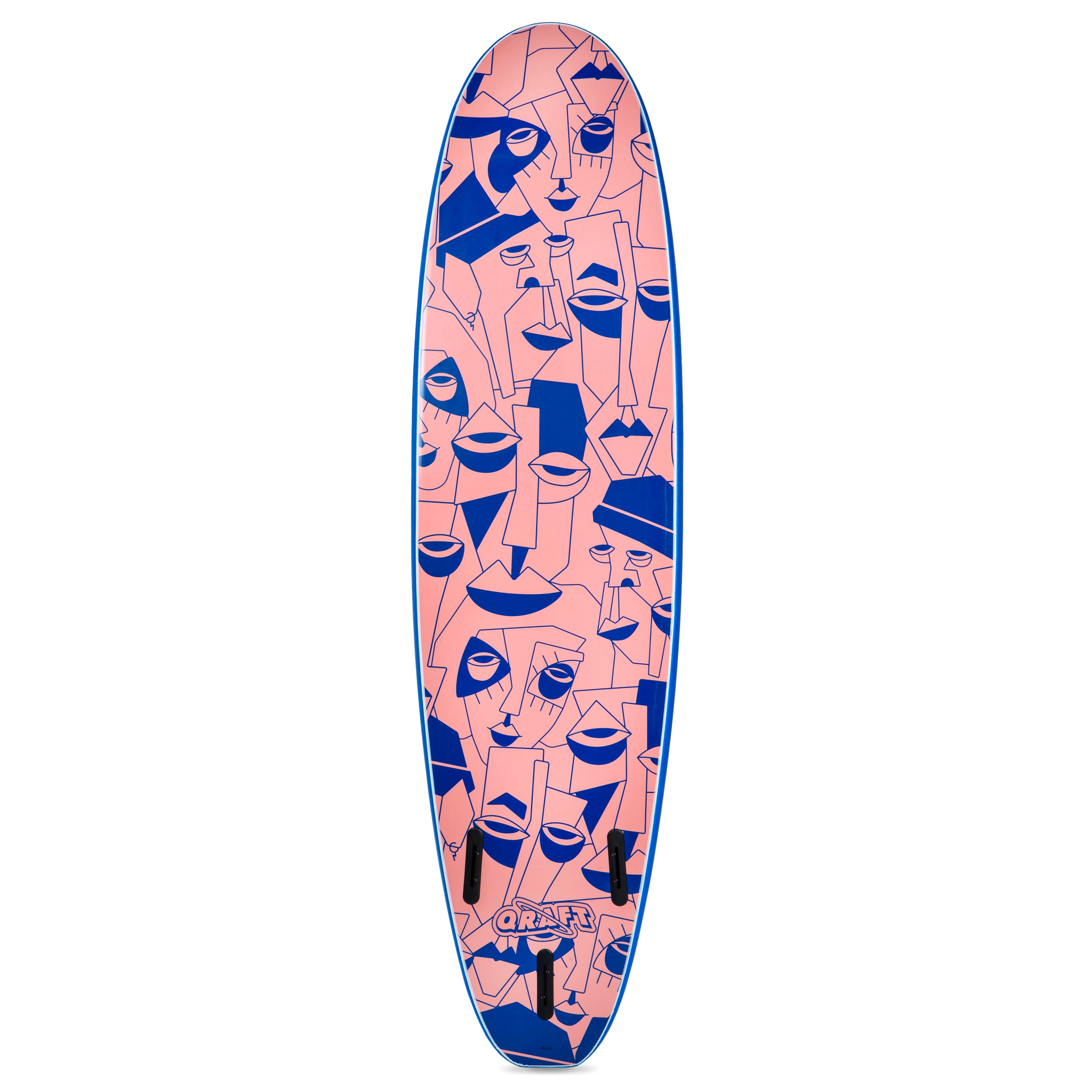 Planche De Surf en Mousse Qraft Log Metro Human 7'0