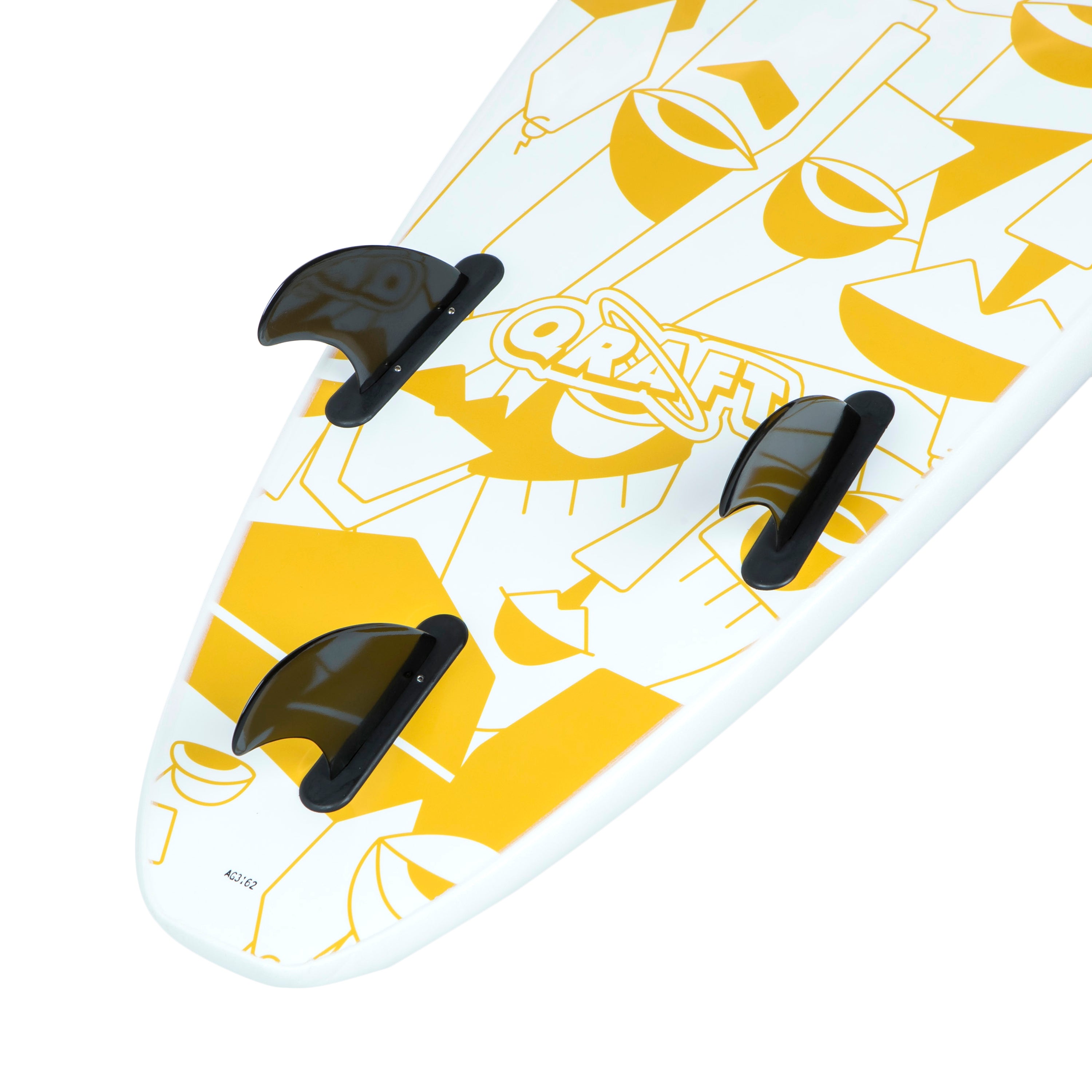 Planche De Surf en Mousse Qraft Log Metro Human 7'0