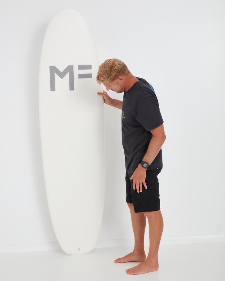 Planche De Surf En Mousse MF Beastie Soy Brown FCS 6'0