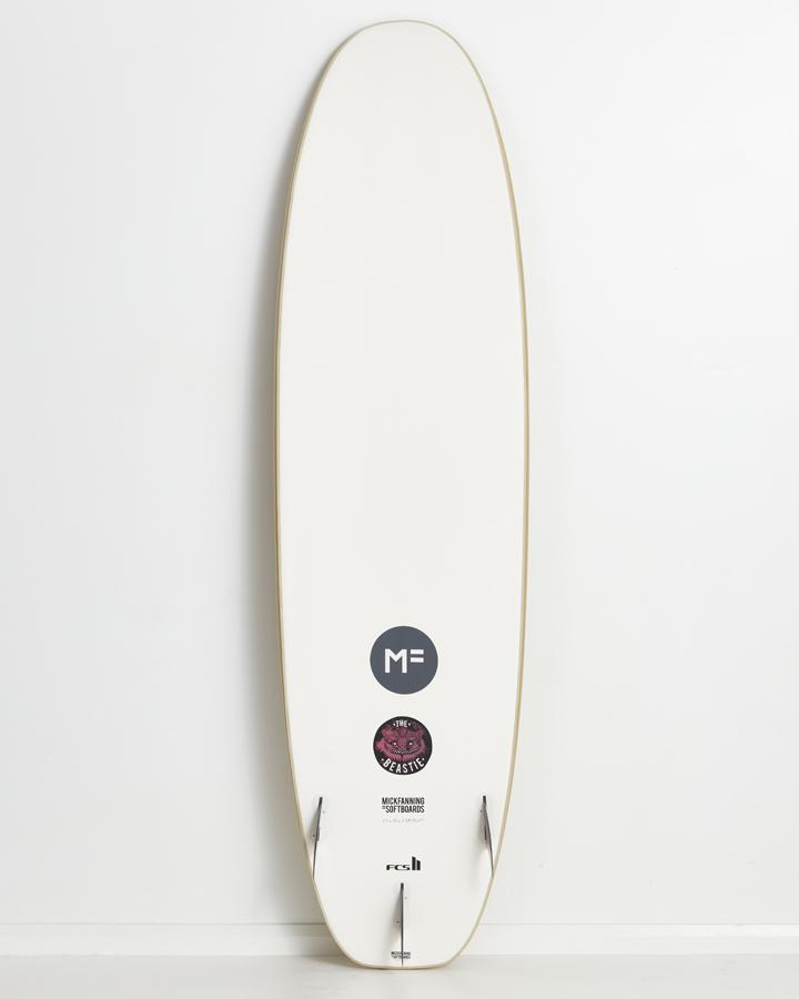 Planche De Surf En Mousse MF Beastie Soy Brown FCS 6'0