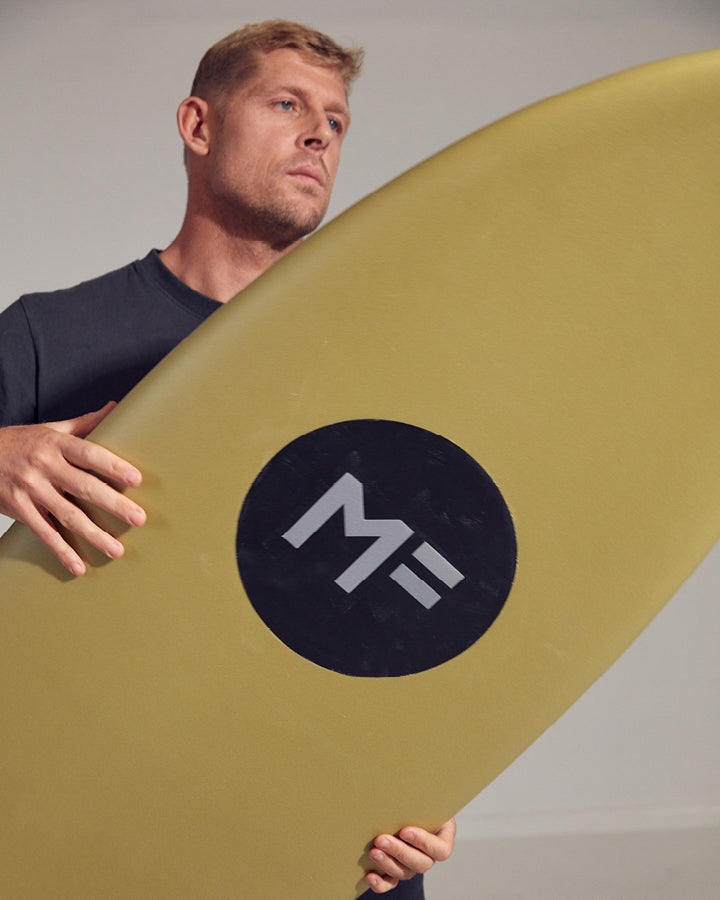 Planche De Surf En Mousse MF Softboards Kuma Fish Soy Brown 5'10 FCS II
