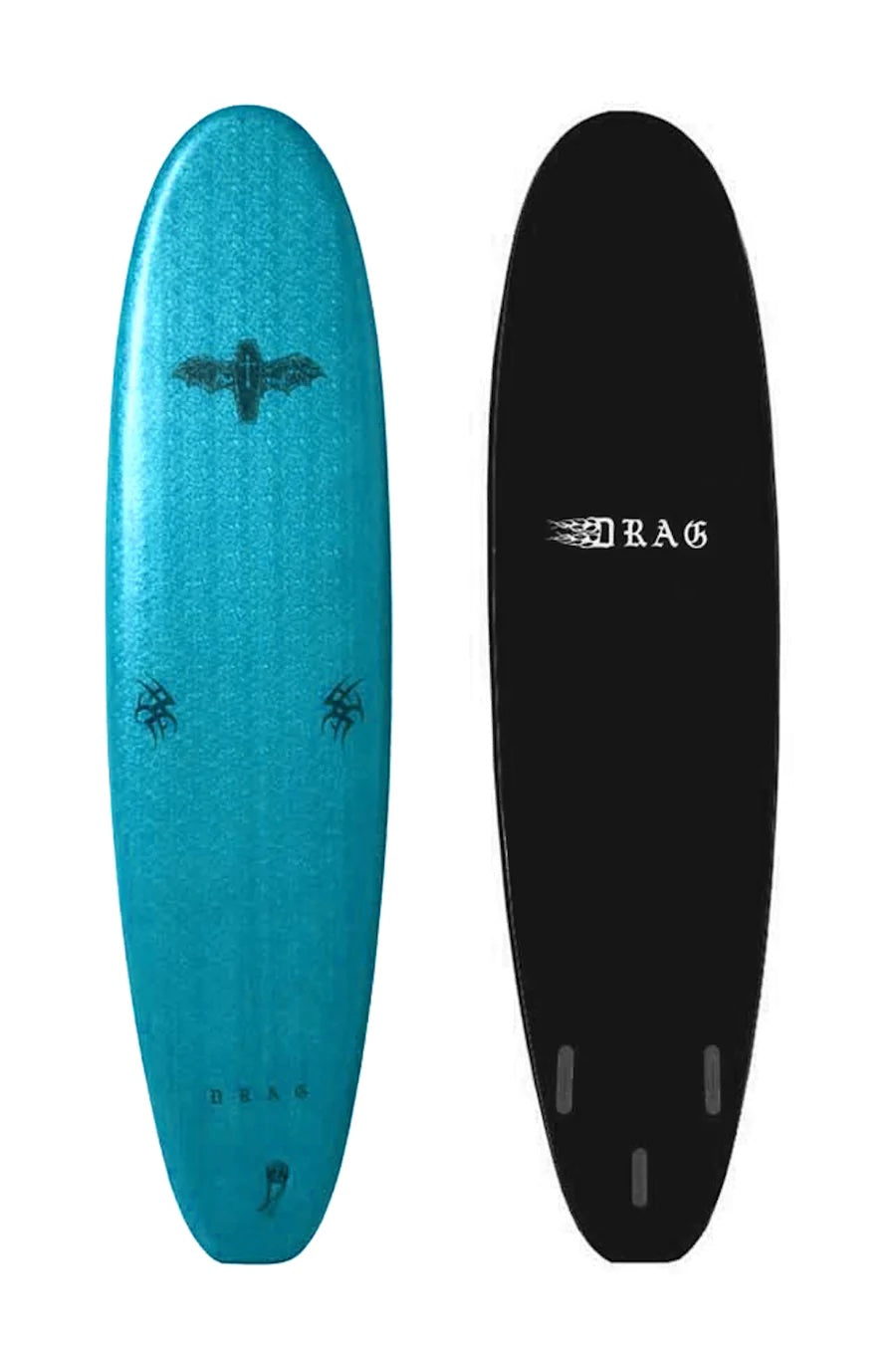 Planche De Surf En Mousse DRAG Coffin 7'0 Thruster
