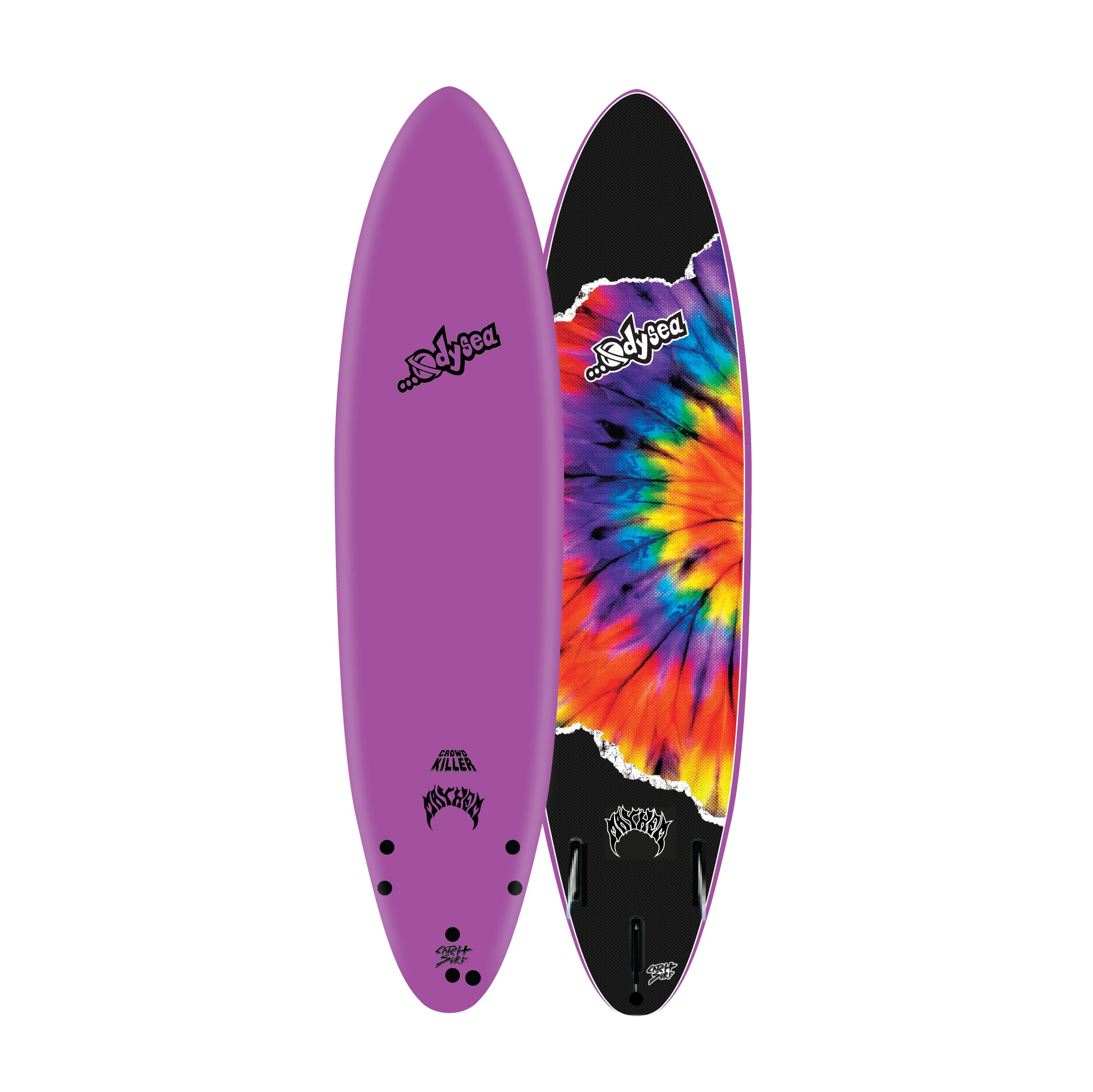 Planche De Surf En Mousse Catch Surf Odysea X Lost Crowd Killer 7.2 Purple