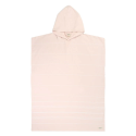 SAND CLOUD Classic Stripe Hooded Poncho CALCITE PINK
