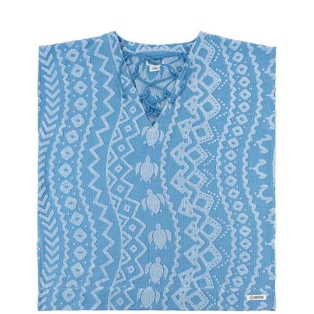 poncho SAND CLOUD Swimming Turtles Cover Up