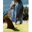 poncho SAND CLOUD Swimming Turtles Cover Up