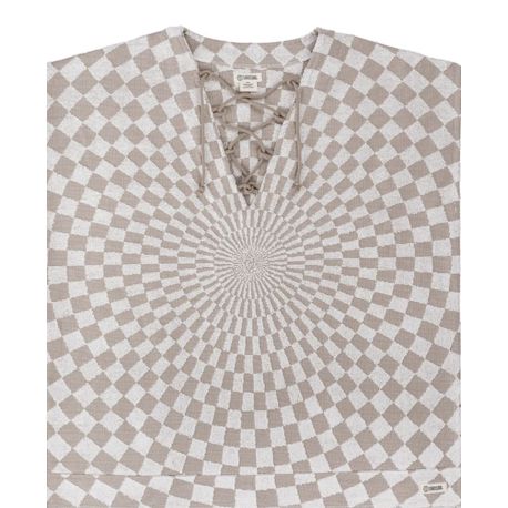 poncho SAND CLOUD Checkster Cover Up