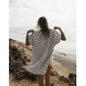 poncho SAND CLOUD Checkster Cover Up