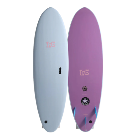 Planche de surf en mousse MF x Laura Sugar Glider Super Soft 7'6