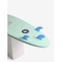 Planche de surf en mousse MF x Laura Sugar Glider Super Soft 7'6