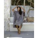 Poncho SAND CLOUD Terra Hooded