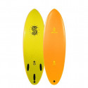 PLANCHE DE SURF EN MOUSSE SOFTLITE POP STICK PURPLE 6'0