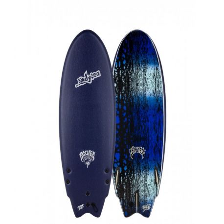 tri fin fish surfboard