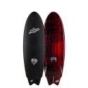 Catchsurf Odysea X Lost 6'5 Rounded Nose Fish TRI-FIN Black
