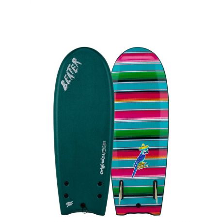 Planche De Surf En Mousse Beater Original 54 Johnny Redmond Green