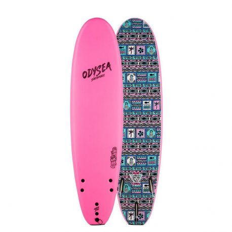 Planche De Surf En Mousse Catchsurf Odysea Log Pro JOB 7'0 Hot Pink