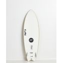Planche De Surf En Mousse MF Softboards Kuma Fish Soy Brown 5'8 Futures