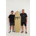 Planche De Surf En Mousse MF Softboards Kuma Fish Soy Brown 5'8 Futures