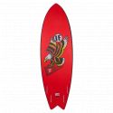 Planche de surf en Mousse JJF PYZEL Ivan Florence Astrofish Red 5'10