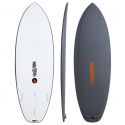 Planche De Surf En Mousse JS Industries Flame Fish - GRAY 5'8