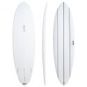 Planche De Surf En Mousse JS Industries Big Baron - WHITE 6'0
