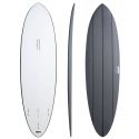 Planche De Surf En Mousse JS Industries Big Baron - GRAY 7'6