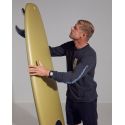 Planche De Surf En Mousse MF Beastie Soy Brown Futures 7'6 57,51L