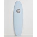 Planche De Surf En Mousse MF Beastie Sky Blue Futures 7'6 57,51L