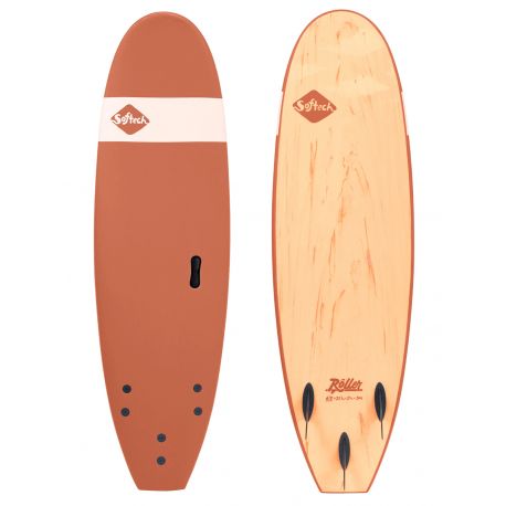 Planche De Surf En Mousse Softech Roller 6'6 Clay