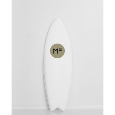 Planche De Surf En Mousse MF Softboards Kuma Fish White 6'0 FCS II