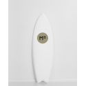 Planche De Surf En Mousse MF Softboards Kuma Fish White 6'0 Futures