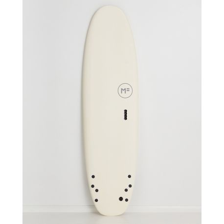 Planche De Surf En Mousse MF Supersoft Quad White 7'6